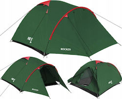 Nils NC6013 Rocker Tunnel Mountaineering Green Waterproof 3 Person Camping Tent