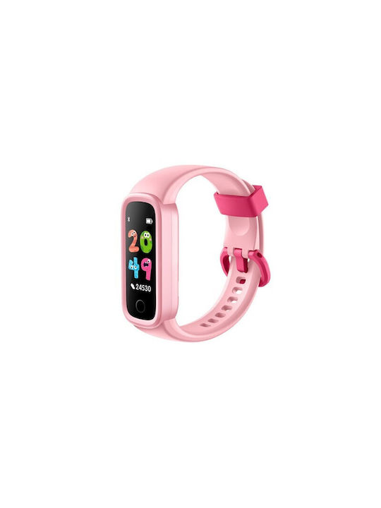 Smarty2.0 Kinder Smartwatch mit Kautschuk/Plastik Armband Rosa