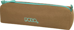 Polo Wallet Dos Brown Petrol Pencil Case