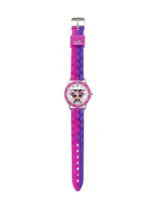 Disney Kids Analog Watch Lol with Rubber/Plasti...
