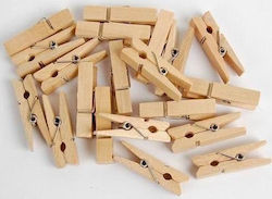 Decorative Buckles Natural Large Wooden