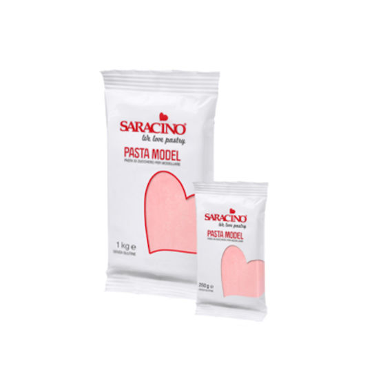 Saracino Χρώμα Ζαχαροπλαστικής σε Πάστα Ροζ 250gr