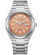 Citizen Men's Watch 40mm Chronograph Battery with Silver Metal Bracelet