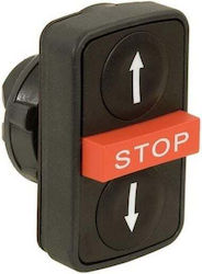 Schneider Electric Διακόπτης Μπουτόν Διπλός ZB5AA72124