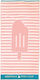 Плажно кърпиче за деца Greenwich Polo Club 3892, бяло, 140x70см