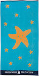 Greenwich Polo Club 3893 Kids Beach Towel Blue 140x70cm