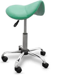 ICosmetics Wheeled Stool Green 00555