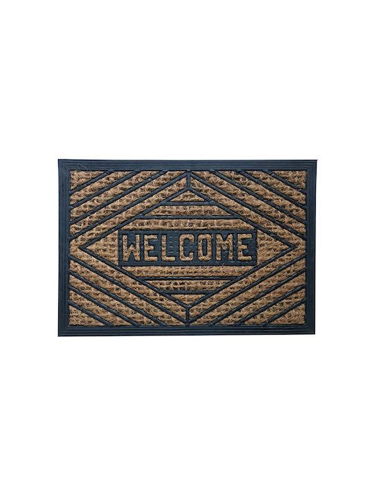 TnS Entrance Mat made of Coir with Anti-slip Backing 40x60cm
