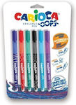 Carioca Radierbarer Stift Oops 6 Farben