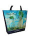 Carmani Plastic Shopping Bag in Blue color