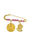 Savvas Design Παιδική Παραμάνα από Χρυσό 14K