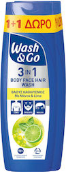 Wash & Go 3 in 1 2x360ml Wash & Go 3 in 1 2x360ml