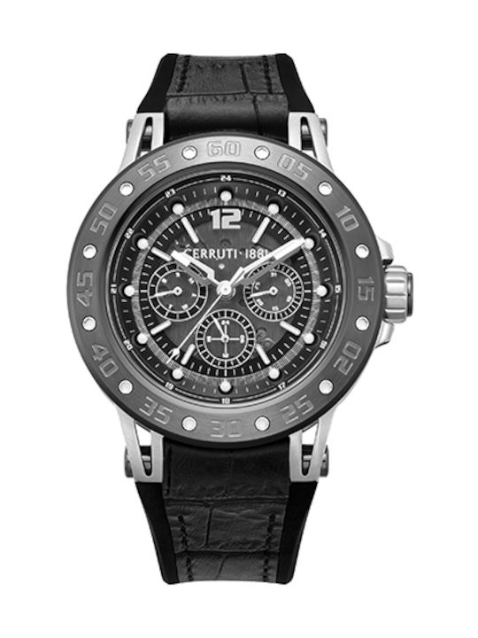 Cerruti Ρολόι Μπαταρίας με Δερμάτινο Λουράκι Cerruti Ρολόι Μπαταρίας με Δερμάτινο Λουράκι