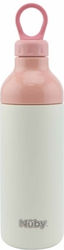 Nuby Παγούρι Ανοξείδωτο Free Flow 600ml Pink
