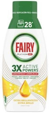 Fairy Platinum Dishwasher Gel Detergent 504ml