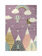 Tzikas Carpets Детско килимче Лилав 133x190см