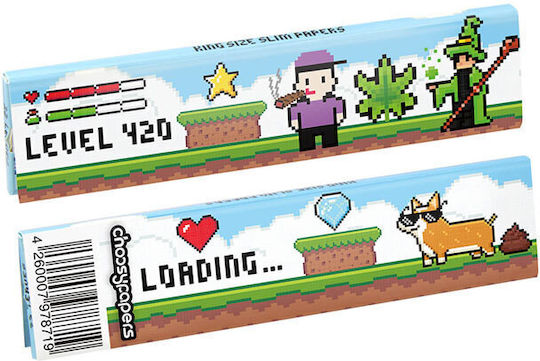 Choosypapers Χαρτάκια King Size Slim 32φ Level 420