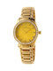 Jordan Kerr Watch Battery with Gold Metal Bracelet