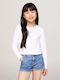 Kids' Shirt Long Sleeve White Essential