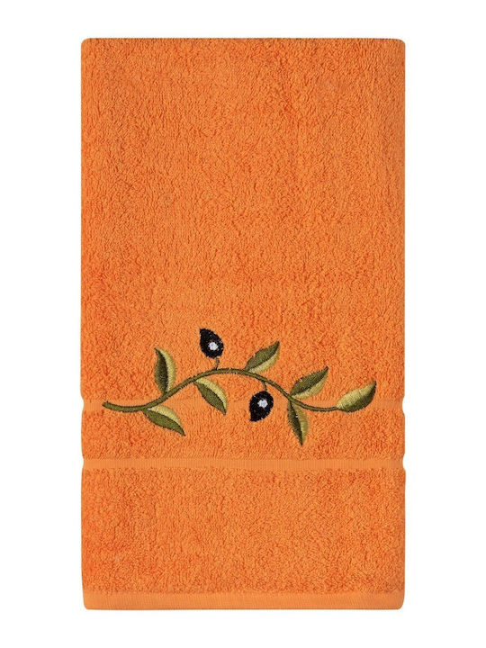 Facecloth 50x100cm. Orange