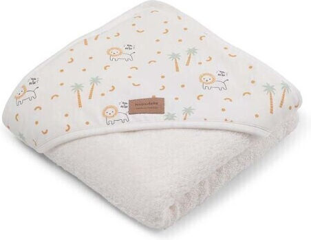 Bonjour Bebe Baby Hooded Bath Towel 100x100cm