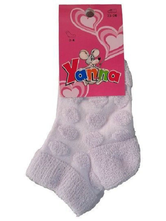 Yanna Kids' Socks Πουά LILA