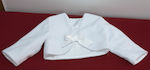 White Baptism Cardigan