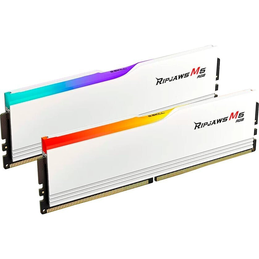 メモリー G.SKILL Ripjaws M5 RGB DDR5 48GBx2 96GB G.Skill Ripjaws M5 RGB 96GB DDR5 RAM cu 2 module (2x48GB) și