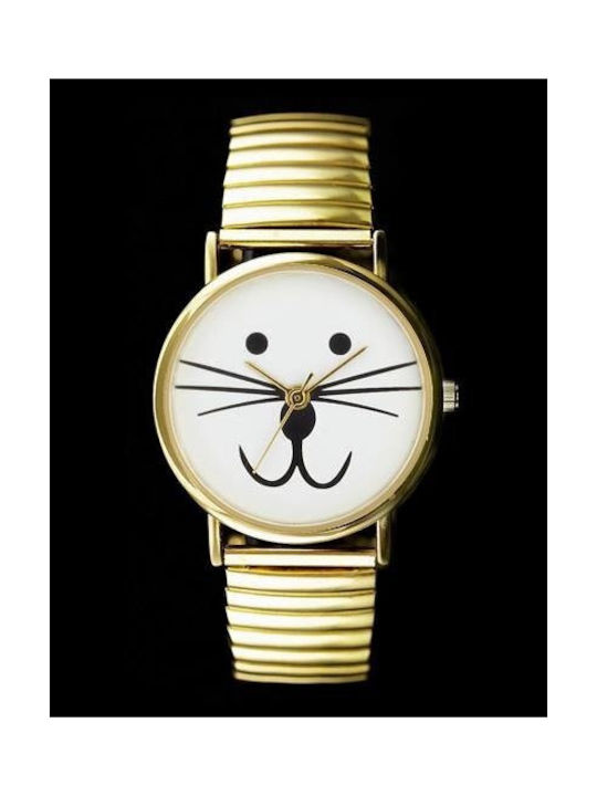 Inny Watch with Gold Metal Bracelet