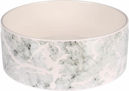 Flamingo Ceramic Bowl Food & Water for Dog & Cat 1.7lt in Gray Color
