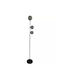 Stimeno Floor Lamp H180xW28cm. with Socket for Bulb G9 Black