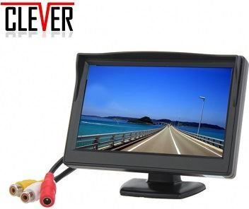 4,3-Zoll-Kamera-Rückfahrmonitor für Dashboard Auto