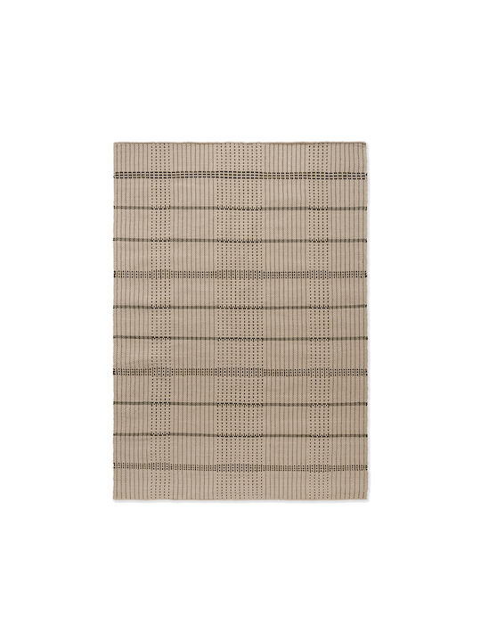 Brink & Campman Zona Stitch Lucrat manual Covor De exterior Rectangular Olive