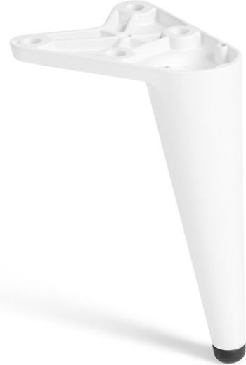 Mafos 230-220vb100wh Metallic White Matte Furniture Leg