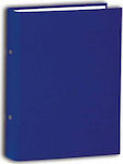 Skag Clipboard with 2 Rings 2/25 for Paper A4 Dark Blue 1pcs