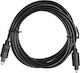 Libox Optical Audio Cable TOS male - TOS male Μαύρο 1.5m (LB0028)