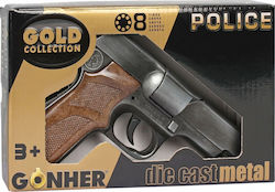 Pistol de capsat Gonher argintiu metalic vechi