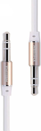 Remax Audio Cable 3.5mm Male - 3.5mm Male White 2m