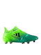 Jr X 16 Kids Molded Soccer Shoes Green