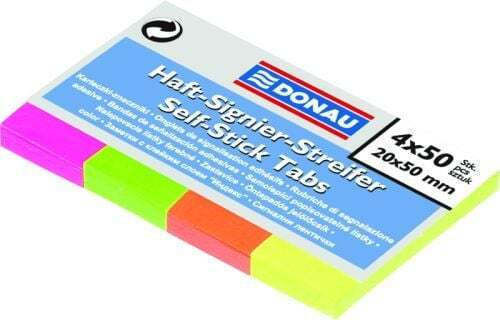 Sticky Markers Neon 20x50mm 4kol.x50szt 14k088x