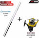 Oceanic Sonic 198 Fishing Rod for Vertical Fishing / Trolling 1.98m CO.BOAT8-1