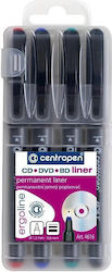 Centropen Liner Cd Dvd Bd 4616 4 Ks