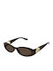Gucci Women's Sunglasses with Brown Tartaruga Plastic Frame and Brown Lens GG1660S 002