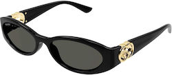 Gucci Sonnenbrillen Μαύρα mit Kunststoff Gestell
