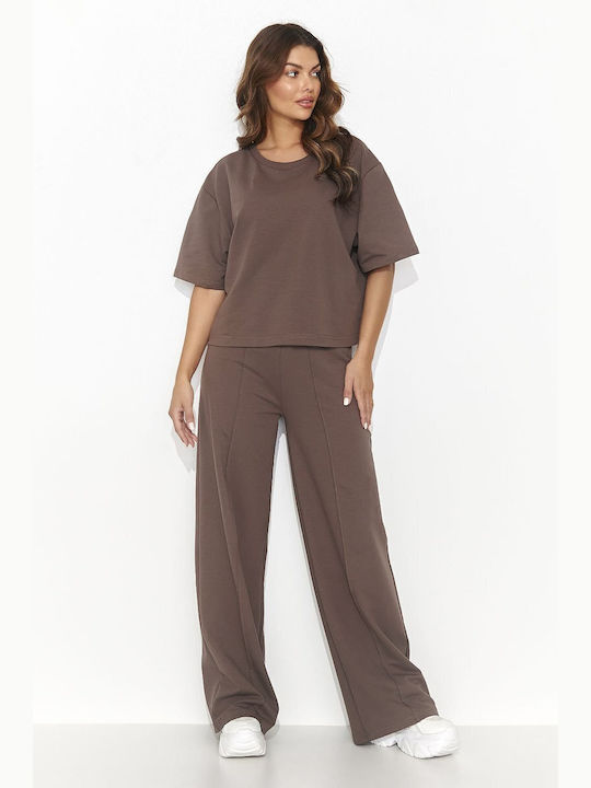 Numinou Women's Brown Set with Trousers