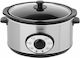 Lund Slow Plow Slow Cooker 290W με Χωρητικότητα 4.5lt Γκρι