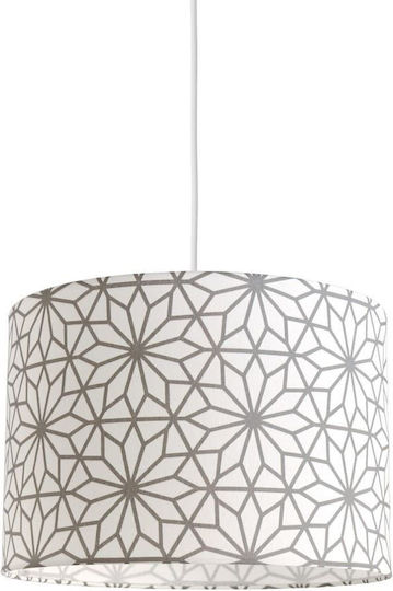 Veis Hesperis Geometric Einfaches Licht Kinderdeckenleuchte Deckenleuchte mit Fassung E27 Gray 35x24cm