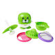 Berz Set 7 in 1 Food Preparation Cartoon Grinder Green Bz8661g