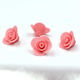 Rosa Rosen Set mit 40 Stück 2cm