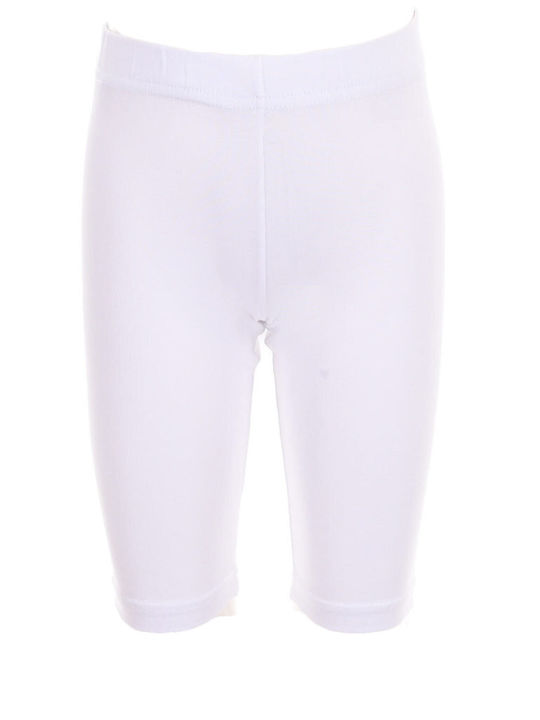 Piccino Kids Short Cycling Legging White